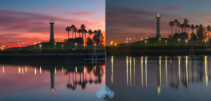 Long Beach Sunset Photography