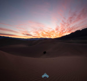 Mesquite Sand Dunes Sunrise