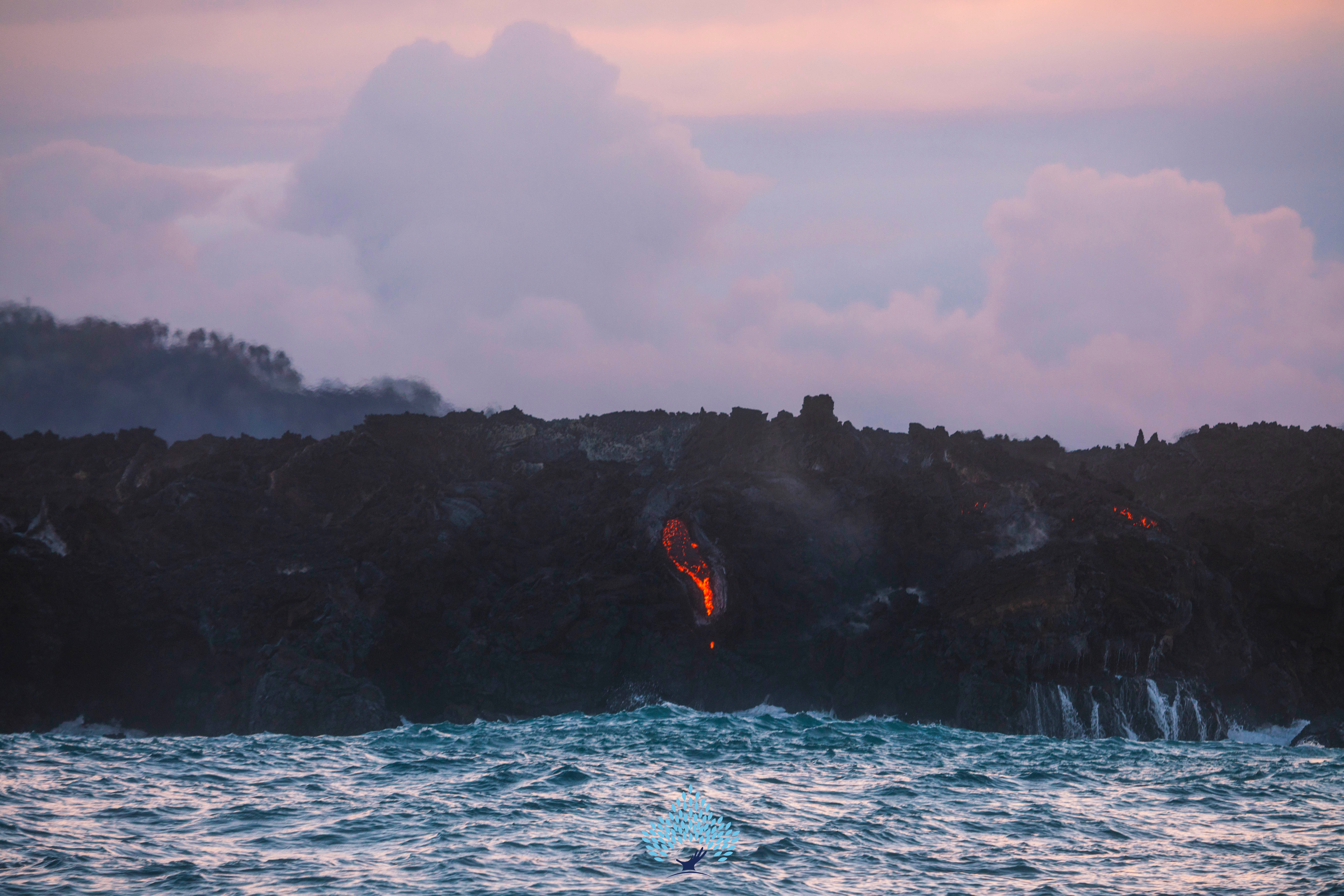 big island lava flow