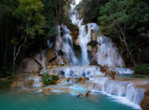 Kuang Si Falls Waterfall Photography