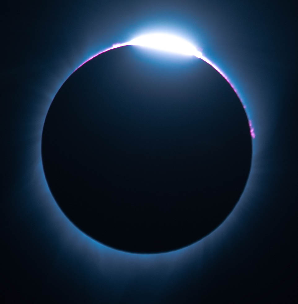 Solar Eclipse Prominence