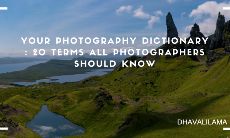 photography dictionary