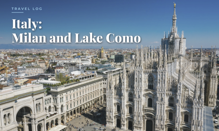Milan Travel Log